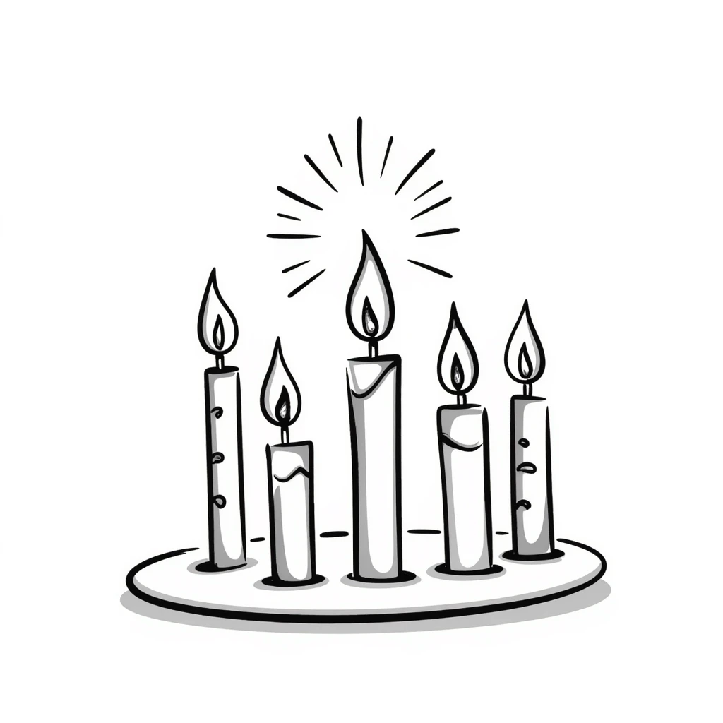 birthday candles emoji