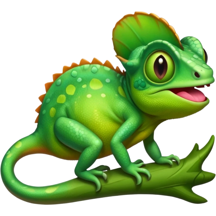 Quiero un camaleón que sea tierno y que sea parecido a él de Disney emoji