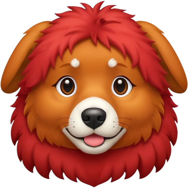 red dog emoji