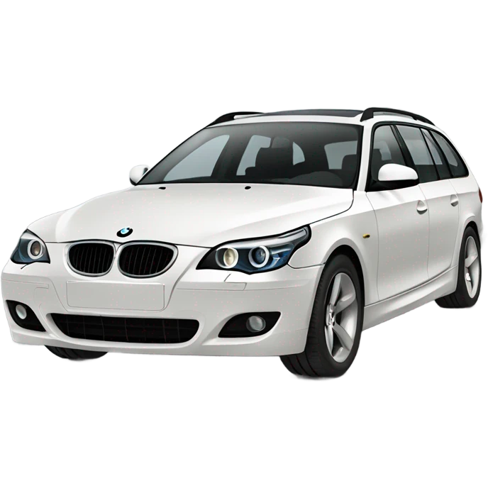 E61 BMW 550i touring emoji