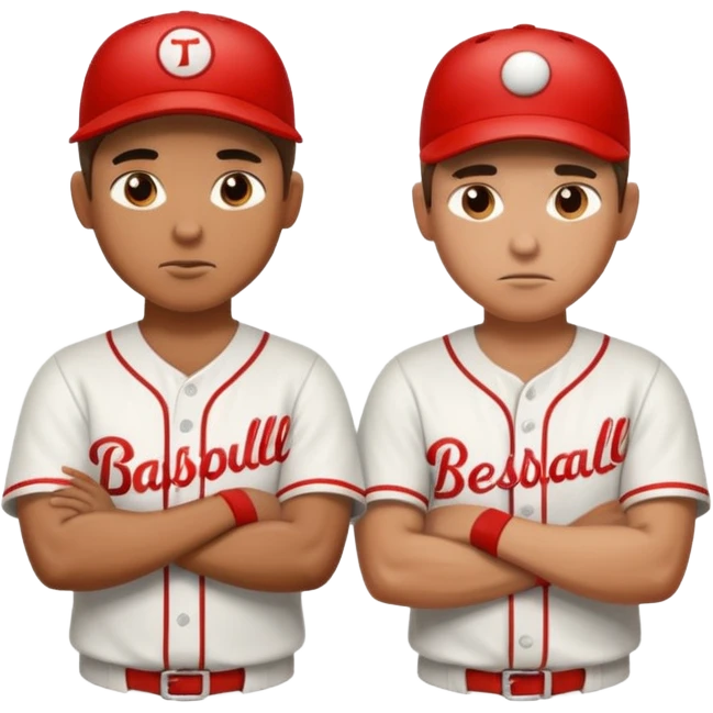 dos basbeall palyer a golpes emoji