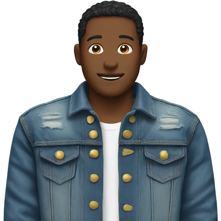 Denim jacket emoji