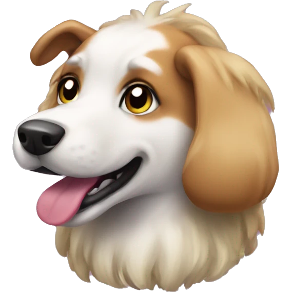 dog on aunicorn emoji