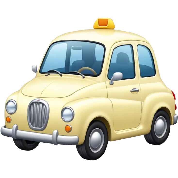 Children's car emoji