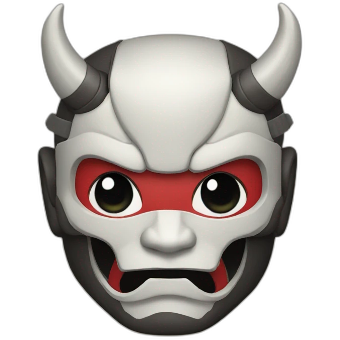 oni samurai emoji