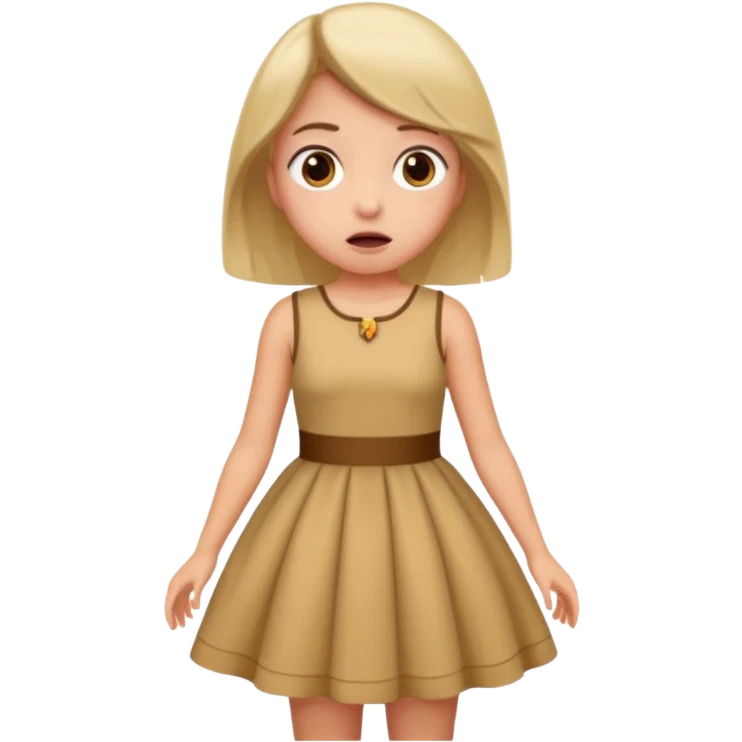 Girl farting emoji