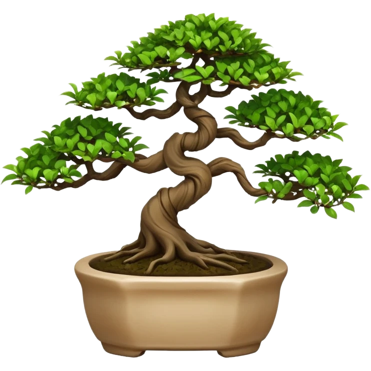 Bonsai tree emoji