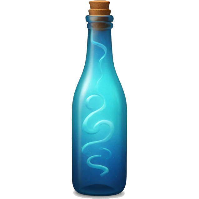 Hypnotic bottle  emoji