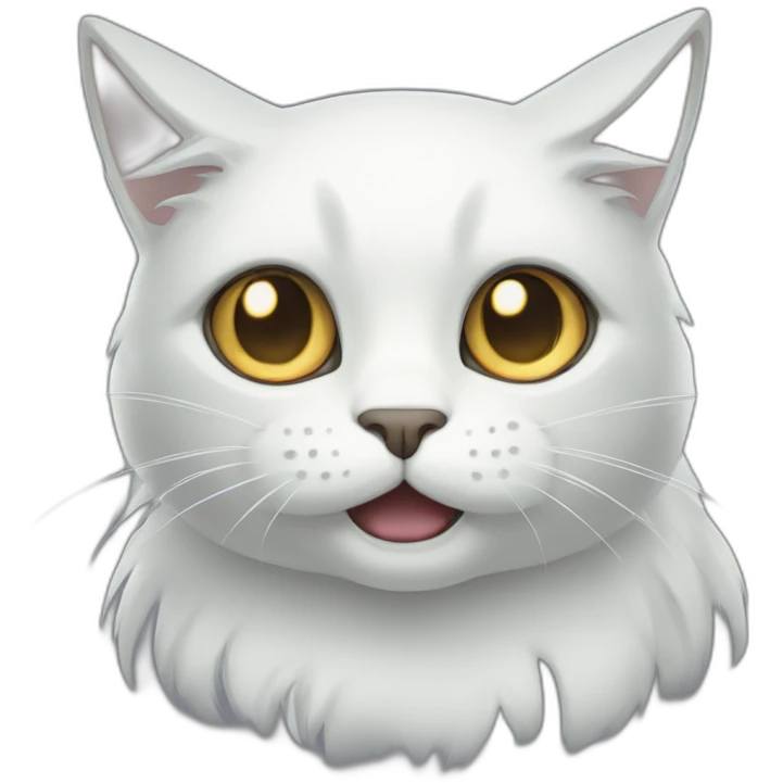 ghost cat emoji