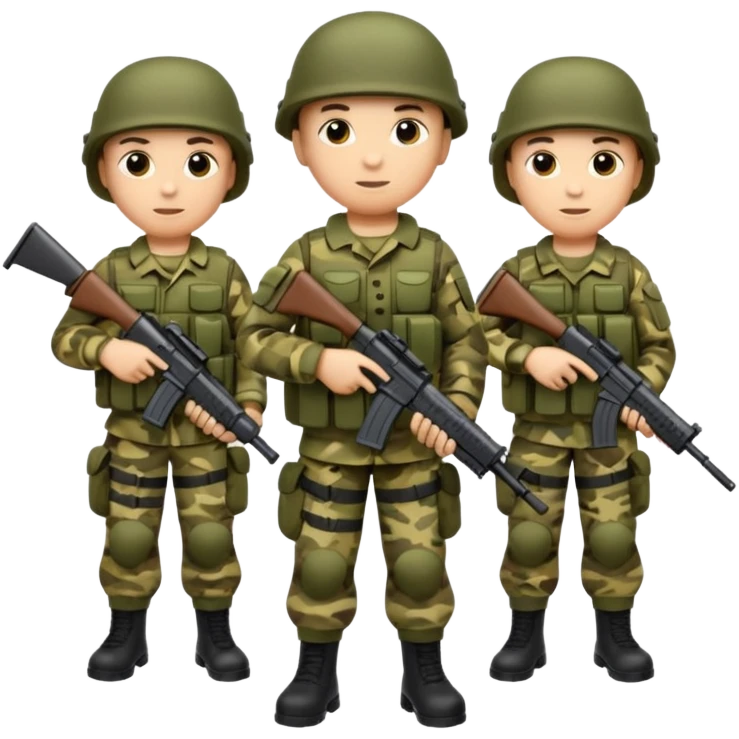 Guerilla warfare emoji