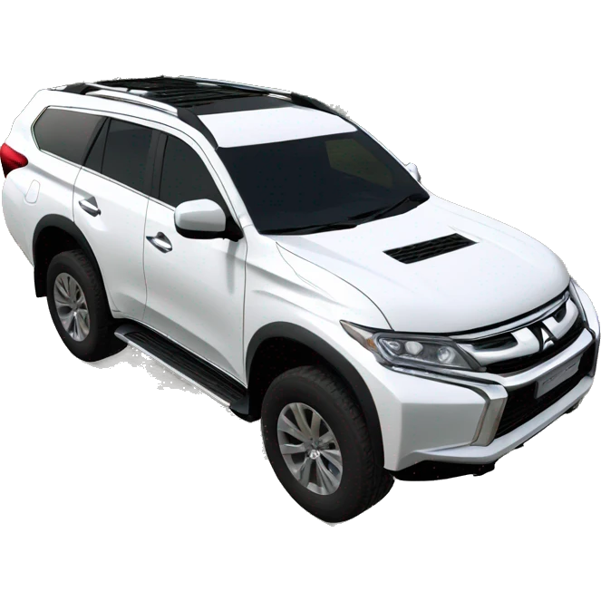 todoterreno mitsubishi montero 3.2 DI-D blanco emoji