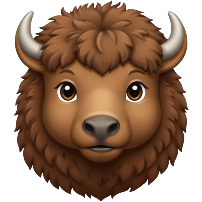Bébé bison emoji