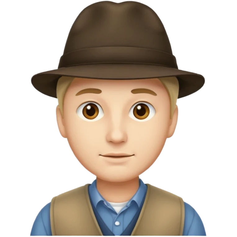 a man with hat  emoji