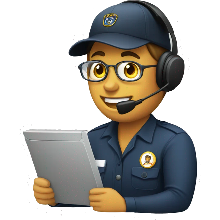 dispatcher working emoji