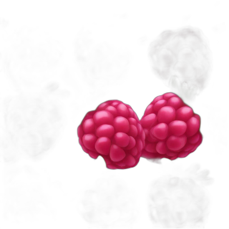 Raspberry emoji