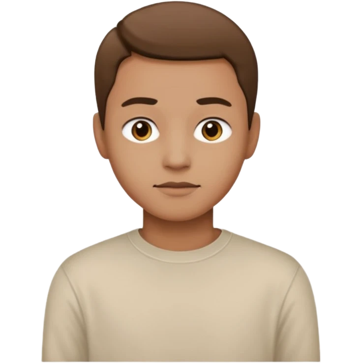 long-sleeve T-shirt without smile emoji