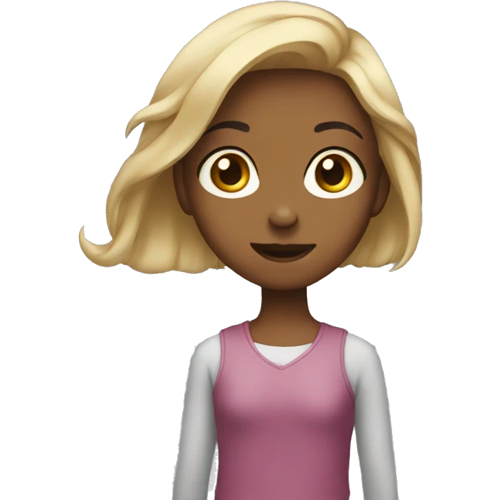  Fille emoji