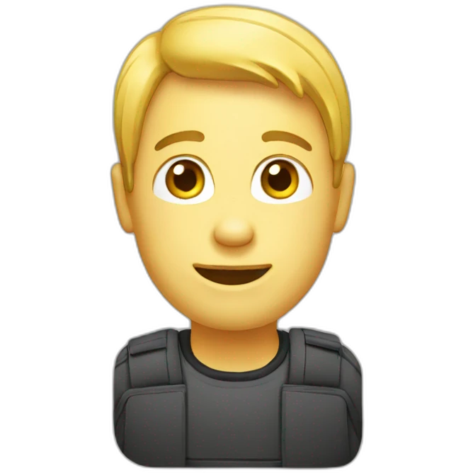 A smartphone emoji