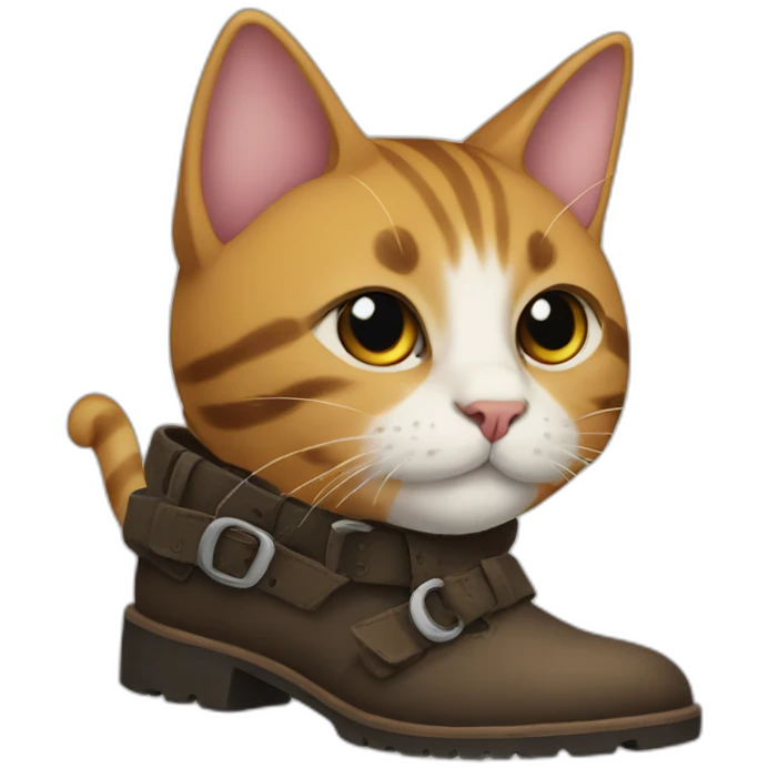 The cat with boots emoji
