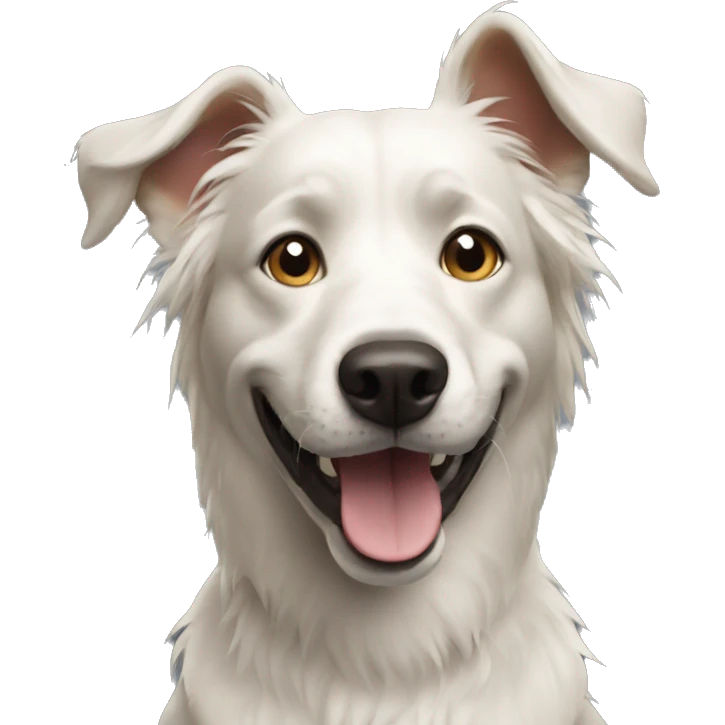 crazy dog emoji