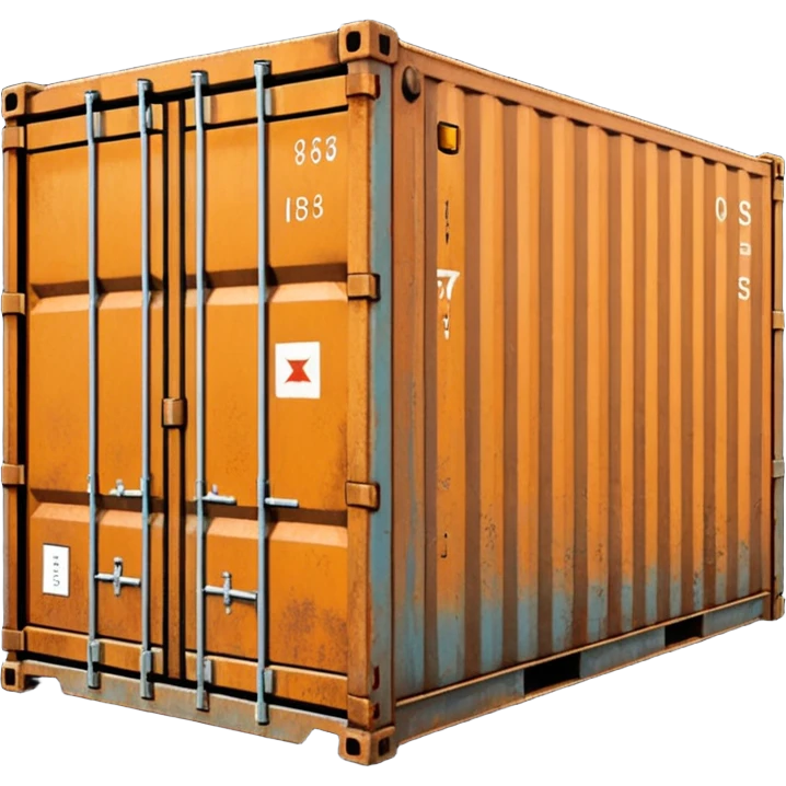 cargo container emoji