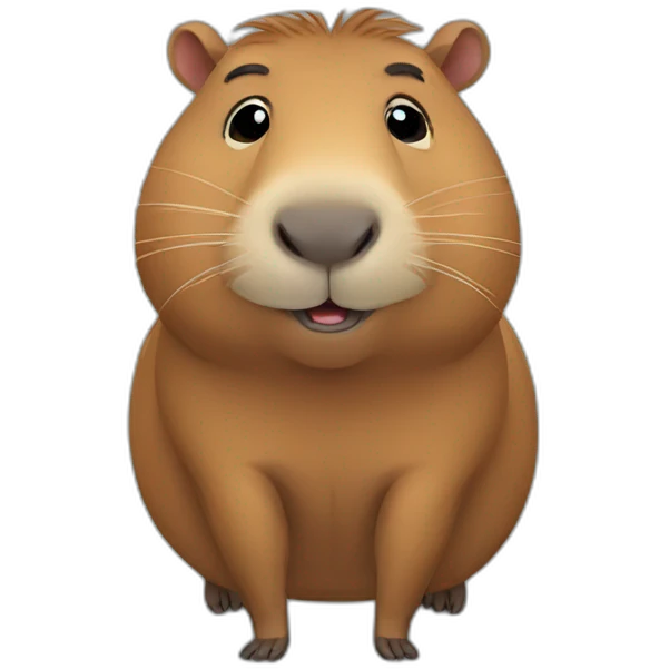 capybara love emoji