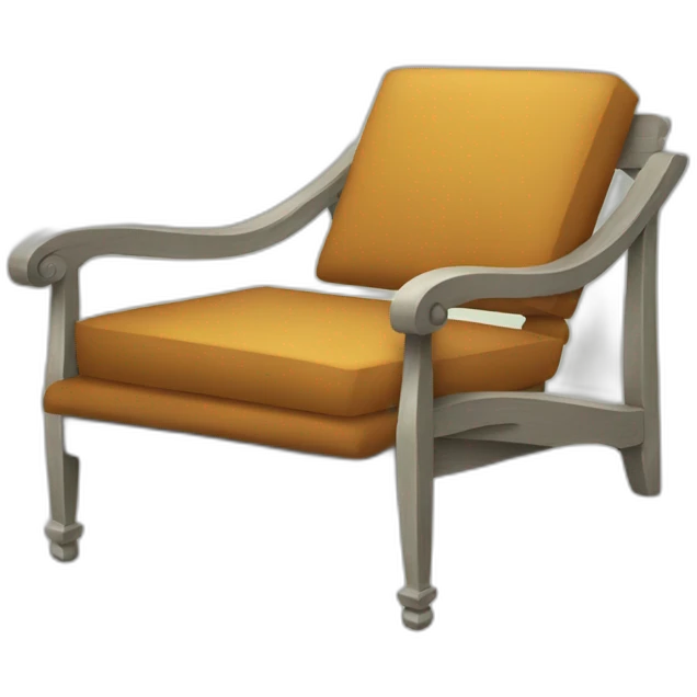 Une chaise cassée emoji