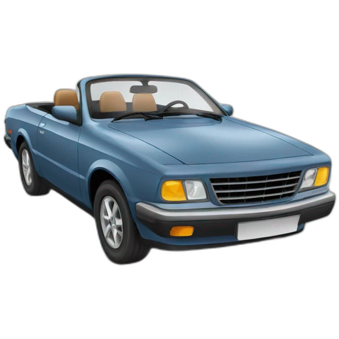 Voiture volante emoji