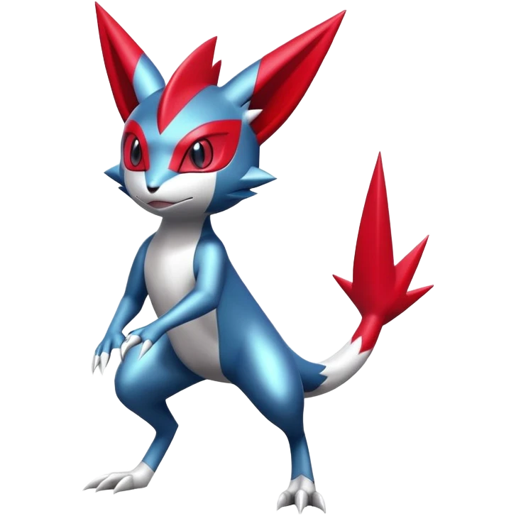 Shiny Exotic Bisharp-Sneasel-Weavile-Zangoose-Scizor-Hybrid-Creature emoji