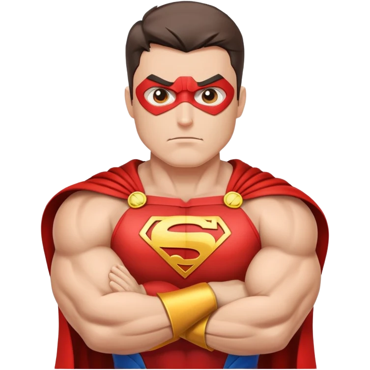 Superhero emoji