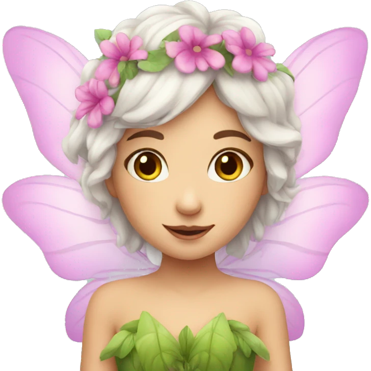 Flower fairy emoji