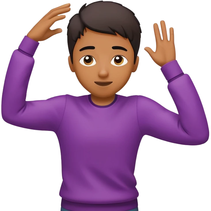 person doing the dab pose, with bold lines and a fun, expressive stance. The arms should be positioned diagonally, one extended and one bent across the face. emoji