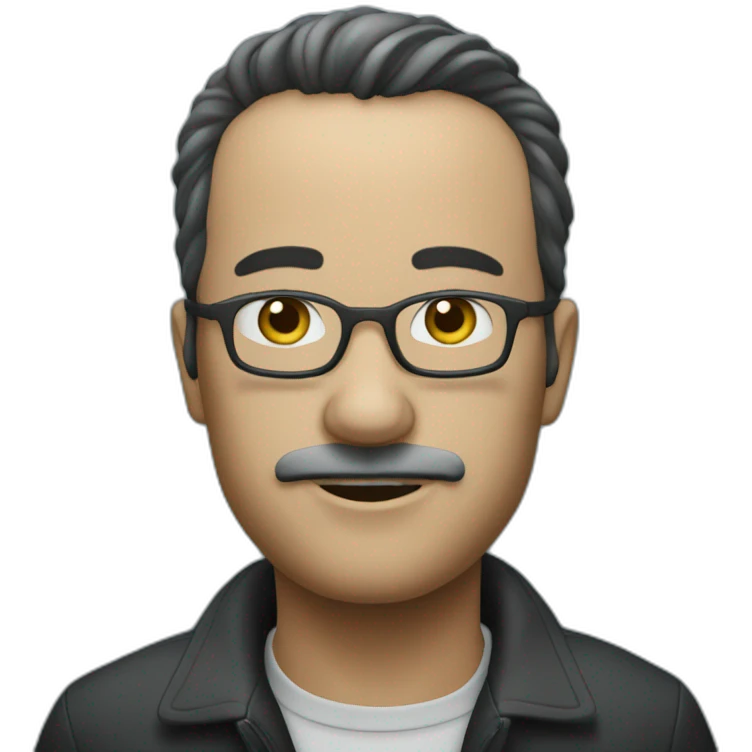 Un noir qui boit de l'eau emoji