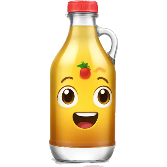 fruit syrup bottle emoji