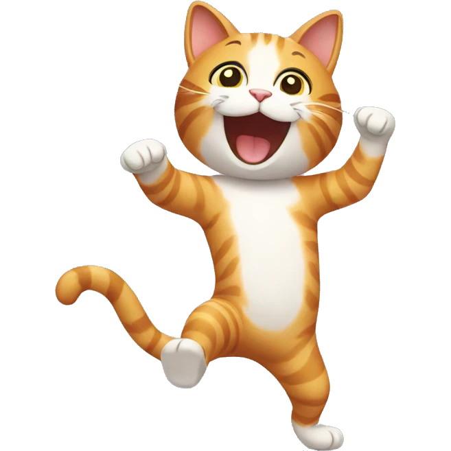 cat dancing emoji