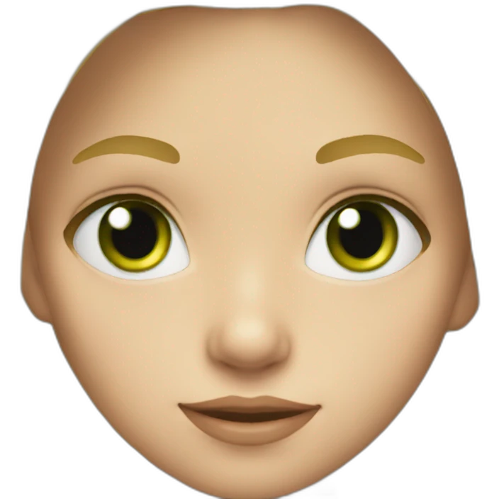 kid 7 years blonde green eyes emoji