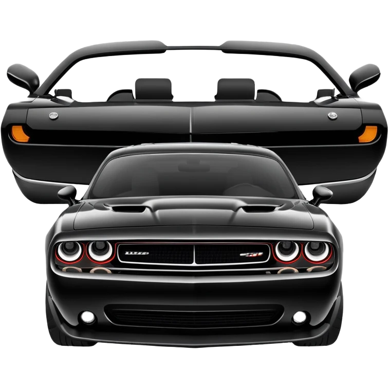 dodge challenger  emoji