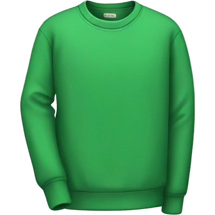 Green sweatshirt emoji