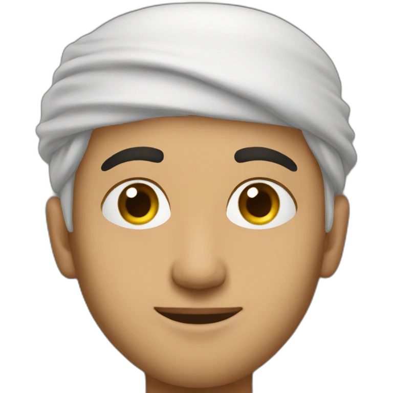 Muslim guy  emoji