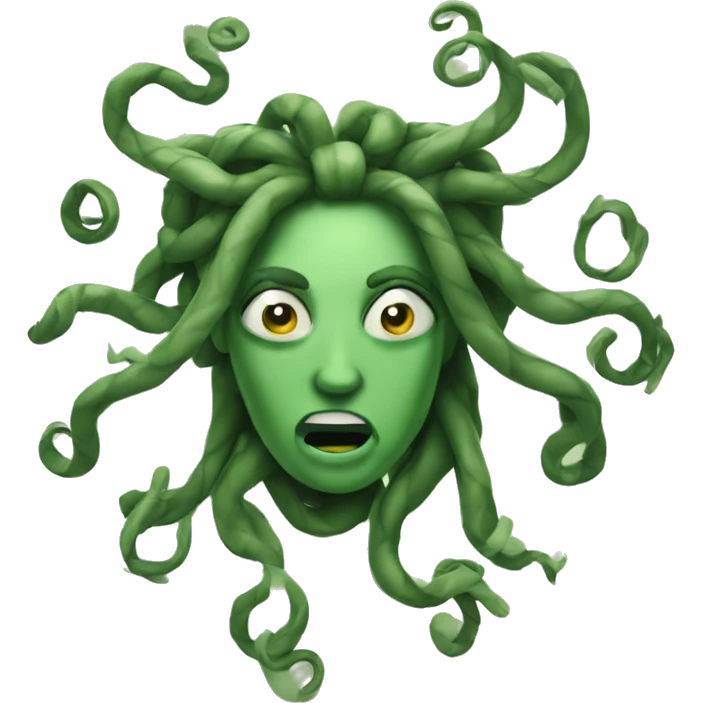 Cool medusa emoji