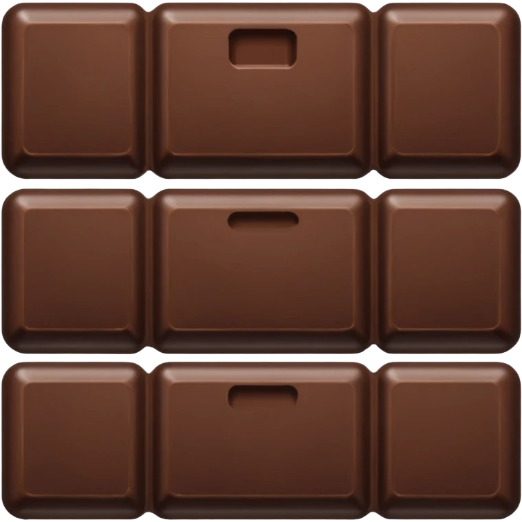 chocolate bargerm emoji