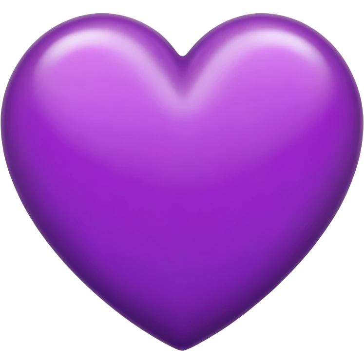 Purple love  emoji