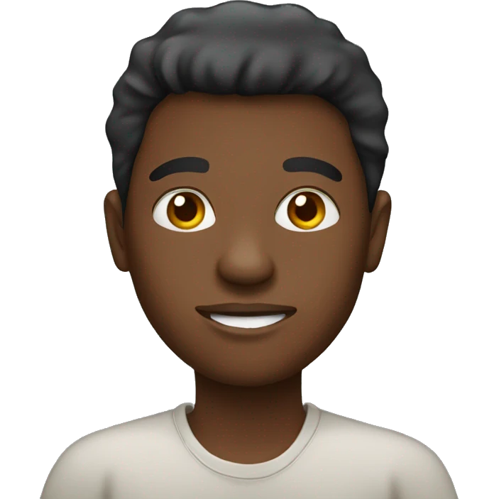 A person in africa emoji