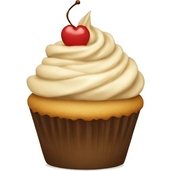 cupcake beige emoji