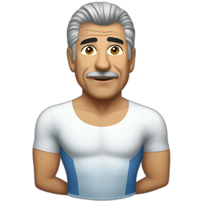Phil Leotardo in a leotard emoji