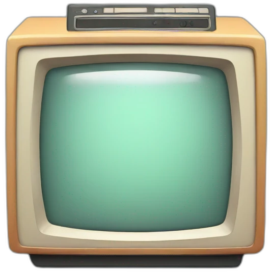 Retro monitor emoji