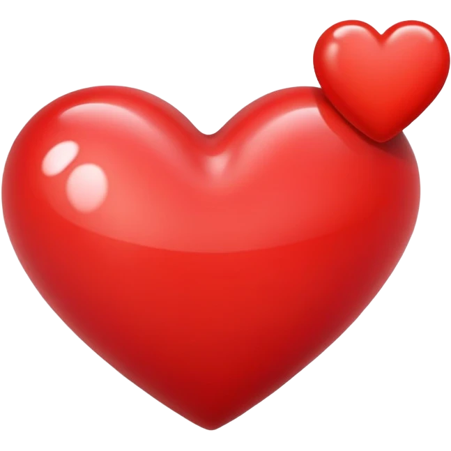 red heart emoji