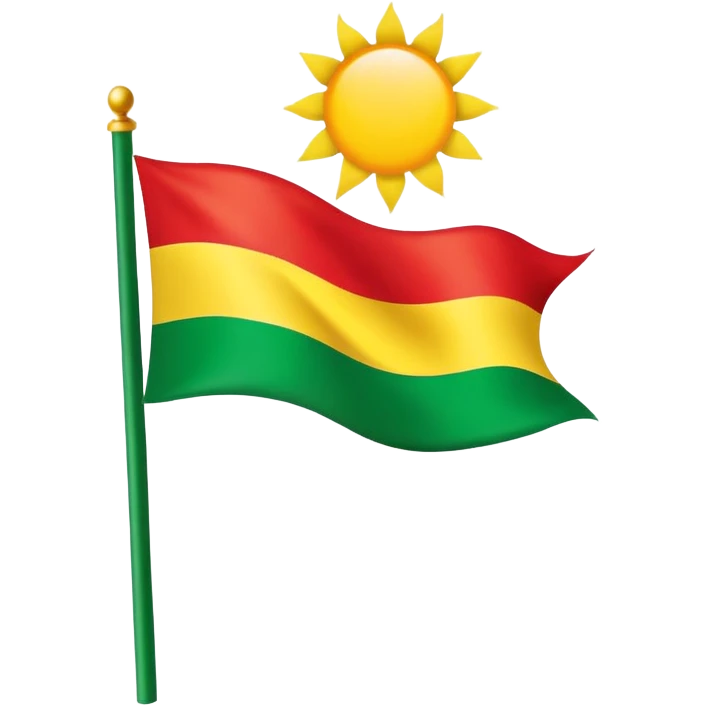 Kurdish flag emoji