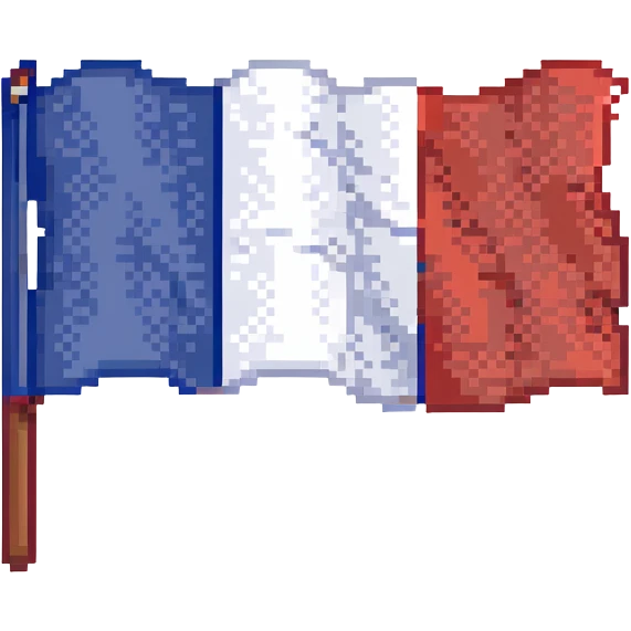 French flag crossed out emoji