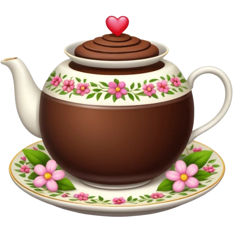 Tea and cake emoji